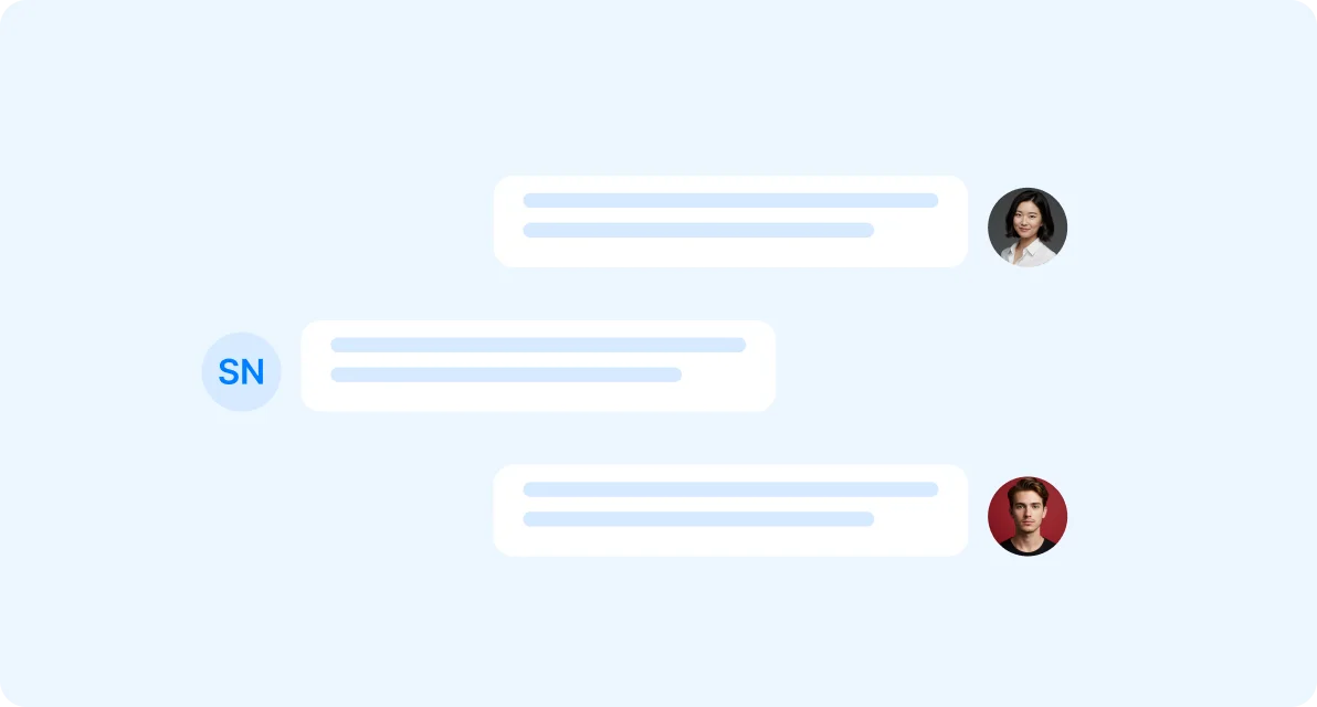 Collision detection feature for collaborative teams showing real-time agent visibility to prevent double-handling and conflicting customer replies.